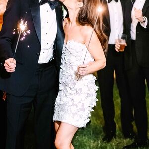 Custom butterfly mini dress